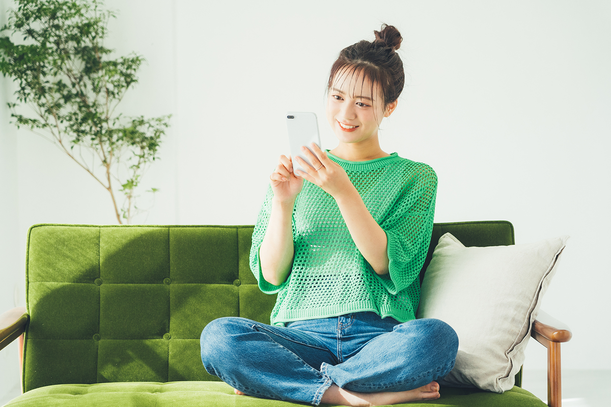 スマホに対応したデザインにする