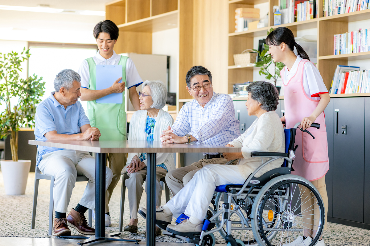 高齢者にも見やすいデザイン設計