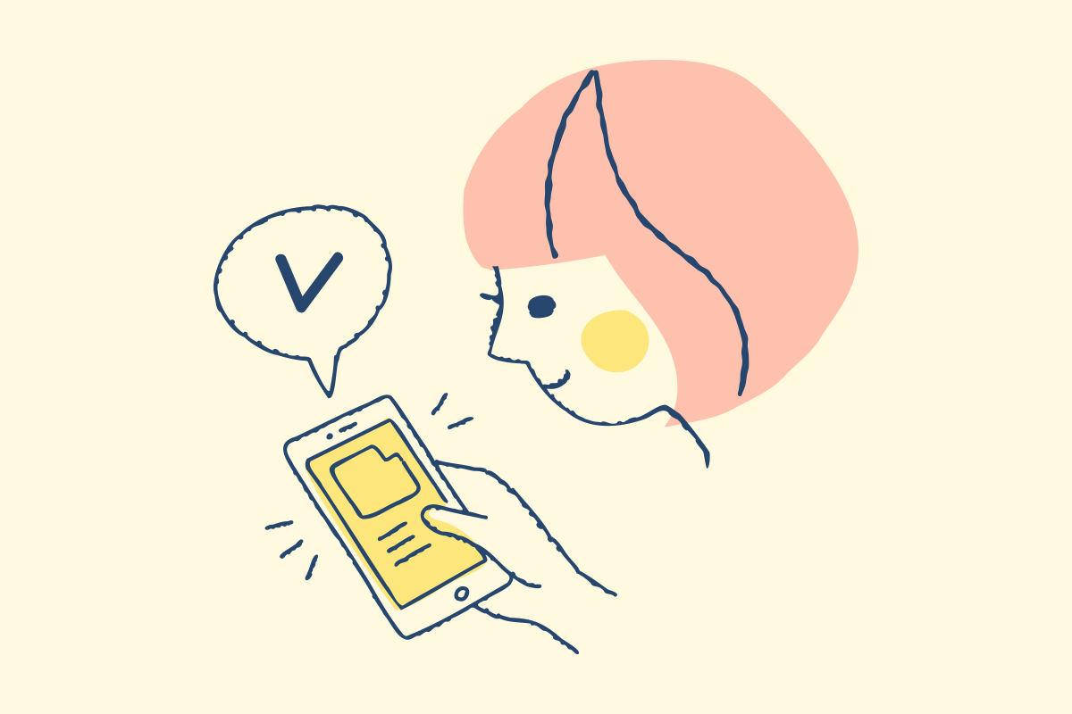 問い合わせボタンの配置とデザイン