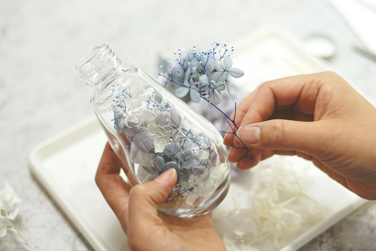 フラワーアレンジメント教室に適した配色選び