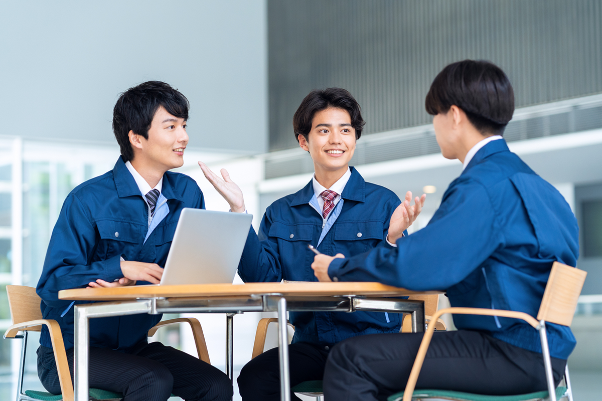 建設業に必要なページが最初から揃っている