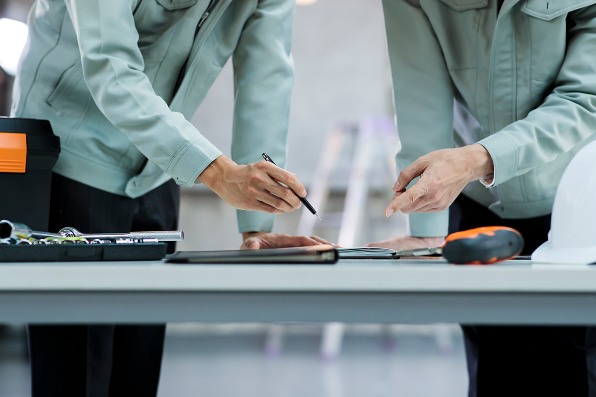 施工の流れ・工期の説明